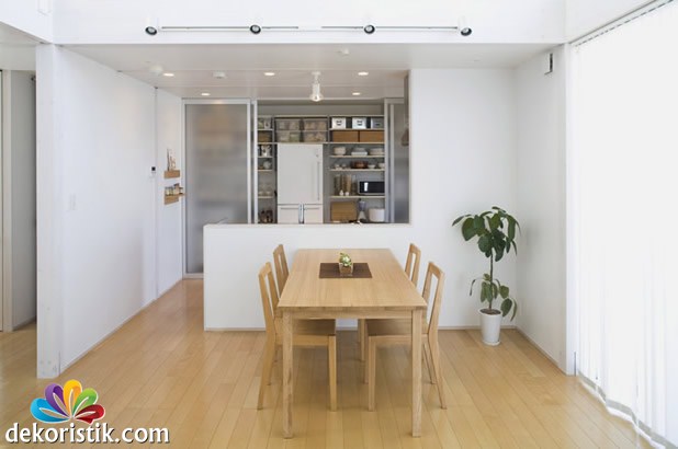 minimalist yemek odası