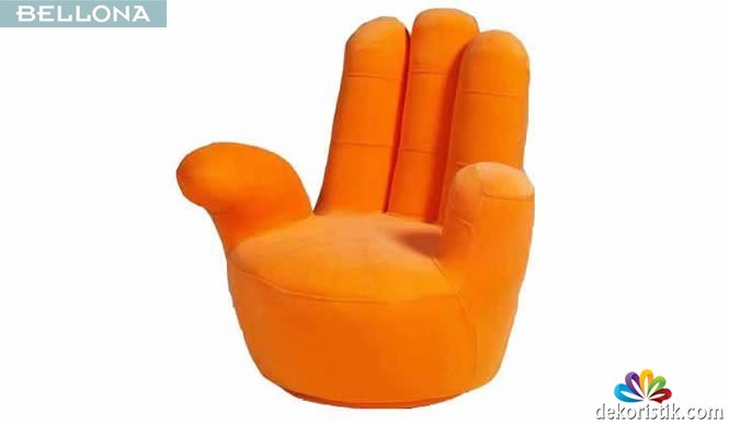 bellona mobilya finger sofa orange