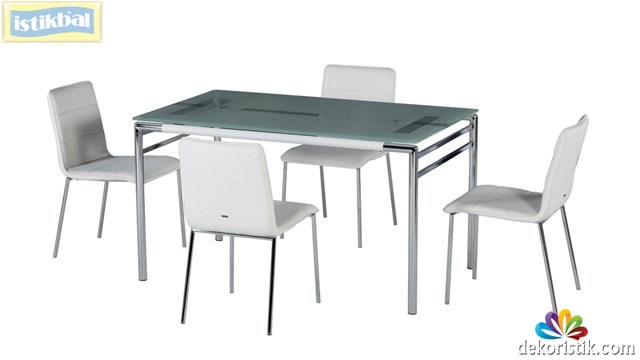 istikbal mobilya matrix beyaz masa sandalye4