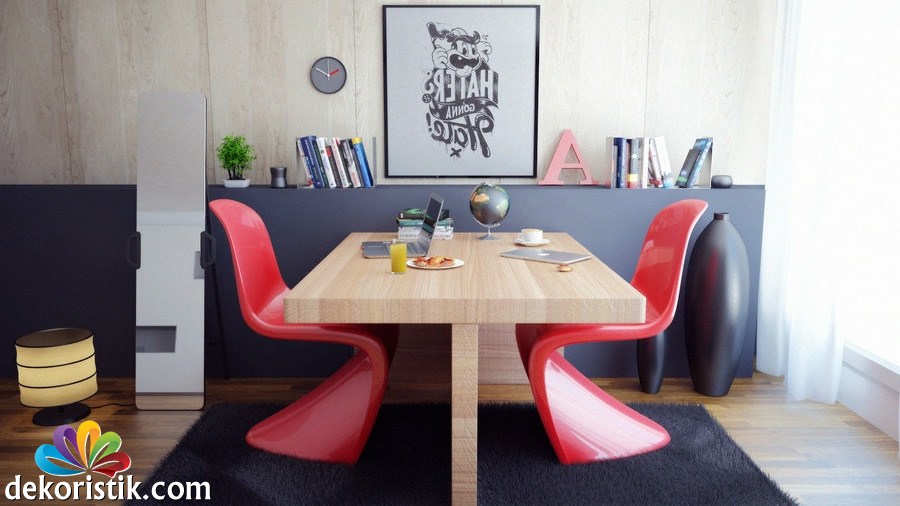 kırmızı,siyah,renk,ofis,yemek,masası