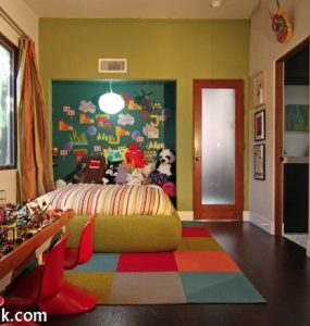 renkli genç odası