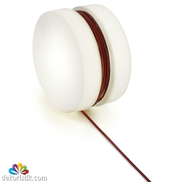 yoyo şeklinde lamba modeli