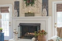 How to Style Your Winter Fireplace Mantel and Hearth