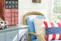 Patriotic July 4th Screened Porch Decor Ideas
