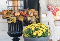 How I Welcome Fall on My Front Porch