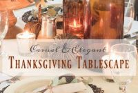How to Set a Casual Yet Elegant Thanksgiving Table