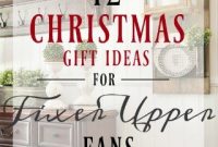 12 Stylish Gifts Fixer Upper Fans Will Love