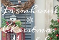 Across America: My Very Merry Farmhouse Christmas Mantel