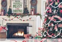 Farmhouse Christmas Family Room Tour: Rustic Holiday Decor