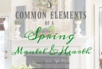 Favorite Elements for a Fresh Spring Mantel and Hearth