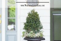 New Front Door for a Spring Farmhouse Entry