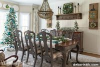 Elegant Christmas Dining Room Decor and Tablescape Ideas