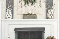 Winter Decor Ideas: DIY Planked Ceiling & Coastal Bathroom