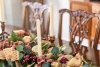 Elegant Christmas Dining Table Centerpiece Ideas