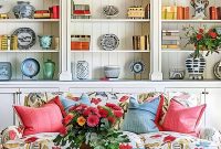 Cozy TV Nights: Beef Barley Soup, Shelf Decor and DIY Molding