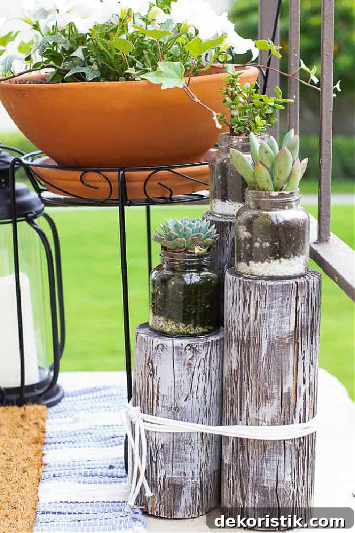 decorating ideas for a small front porch