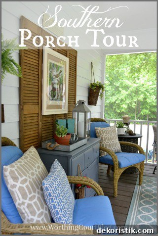 Southern Screen Porch Tour.