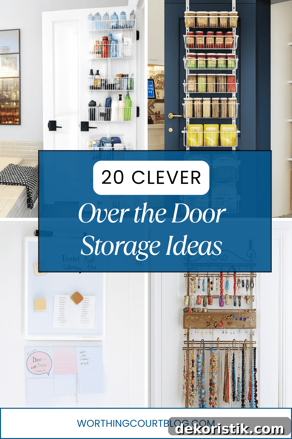 Back of a door storage ideas main image
