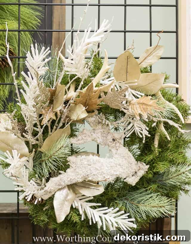 Step-by-step directions, secrets and tips for how to decorate a wreath from a professional Christmas decorator.