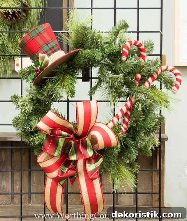 Step-by-step directions, secrets and tips for how to decorate a wreath from a professional Christmas decorator.