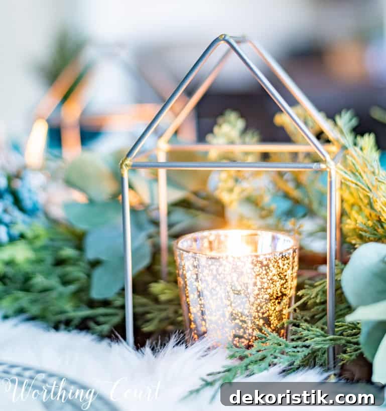 6 Smart Steps Now to Simplify Next Christmas 8 mercury glass candle votive