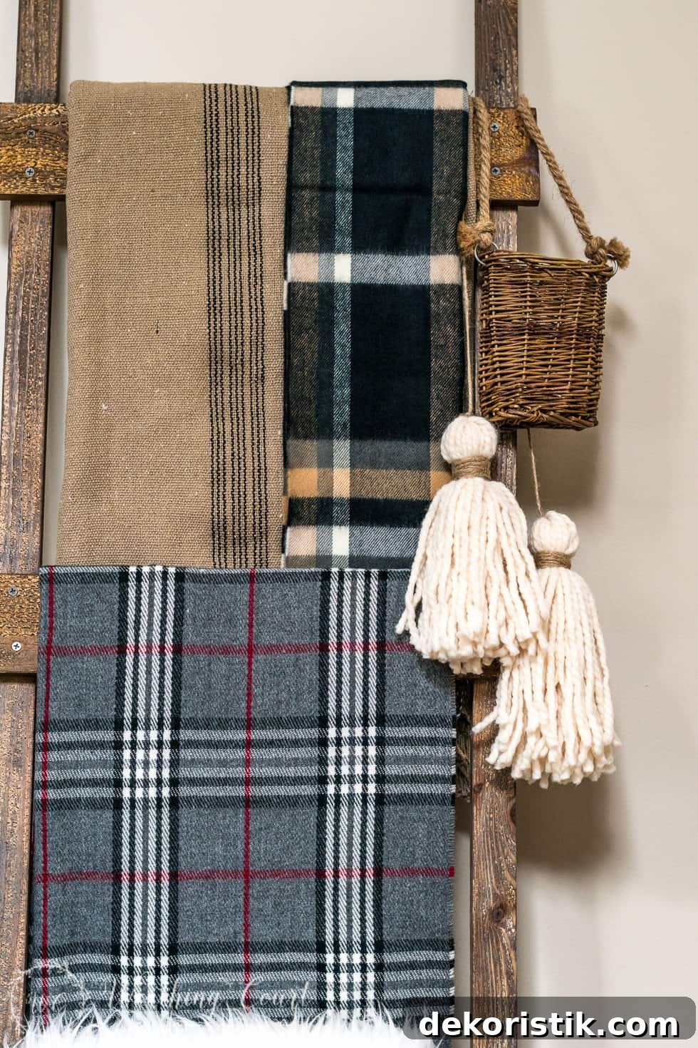 DIY Chunky Yarn Tassels
