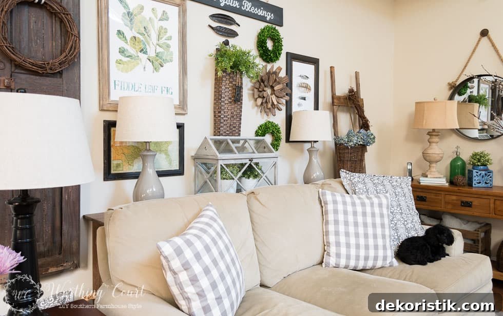 Spring Gallery Wall