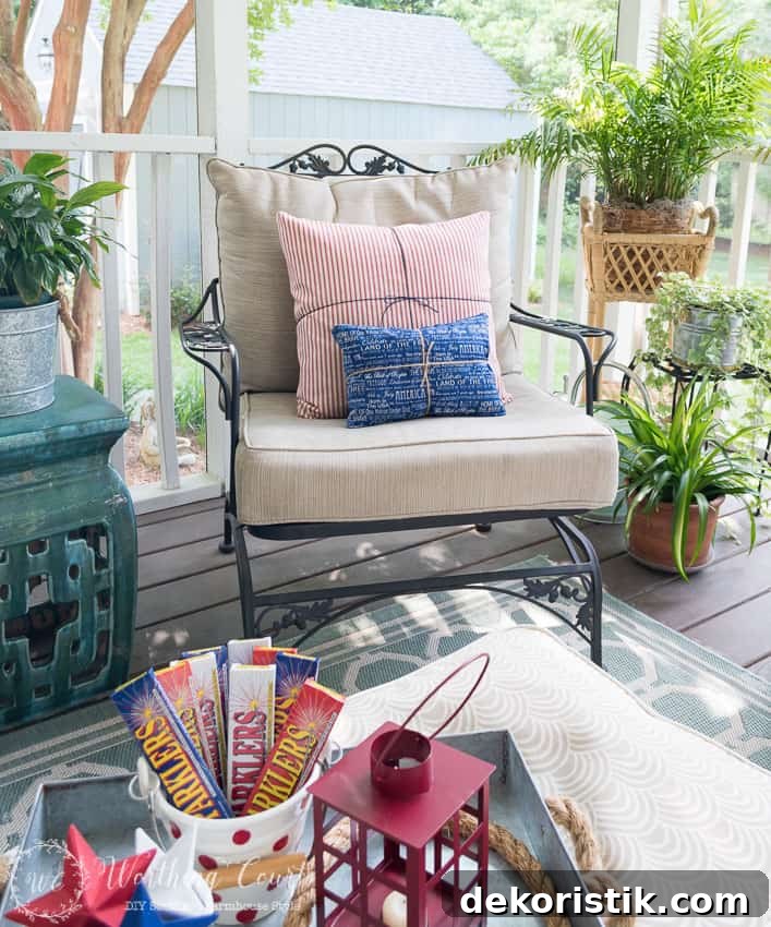 Don't buy holiday or season specific pillows. Simply wrap existing pillows with a piece of fabric and wrap twine around it to hold the fabric in place.