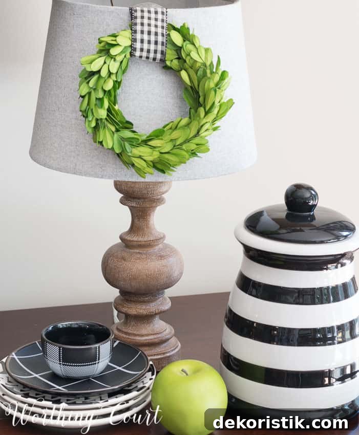 Breakfast area vignette