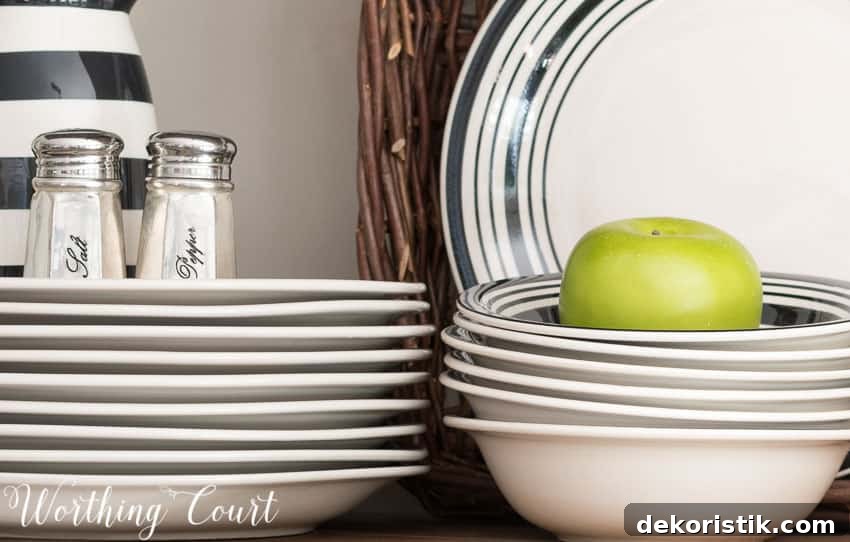 Salt and pepper shakers from Pottery Barn