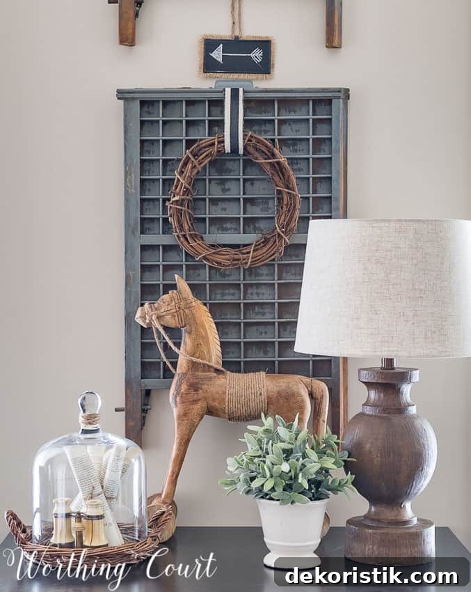 The Evolution Of A Farmhouse Style Home Office || Worthing Court
