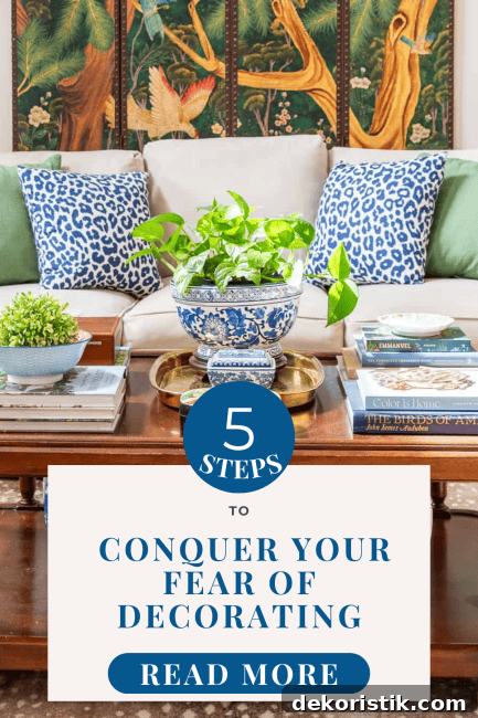 Do decorating decisions leave you feeling stuck or scared to start? You’re not alone—and this post shares 5 practical tips to overcome that fear so you can confidently create a home you love.