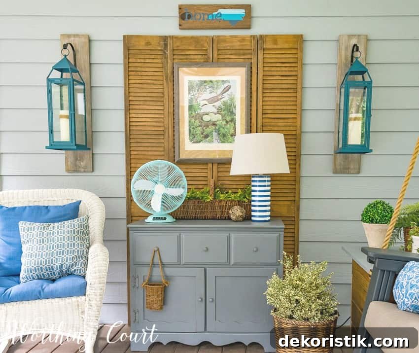Use these helpful tips to turn your porch into a relaxing oasis || Worthing Court