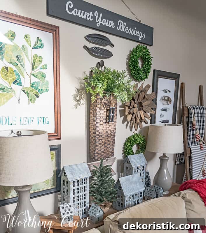 Living room Christmas decorations #christmasdecor