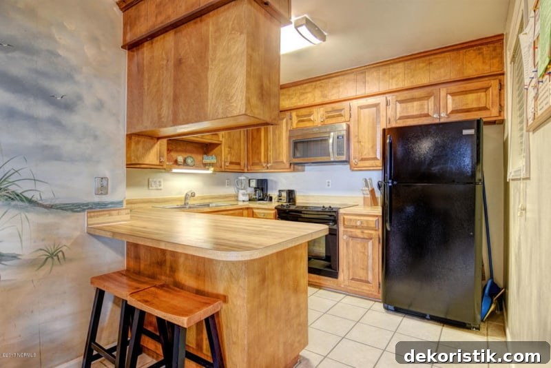 Small galley kitchen before makeover 
