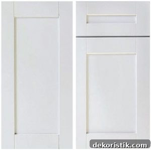 White kitchen cabinets