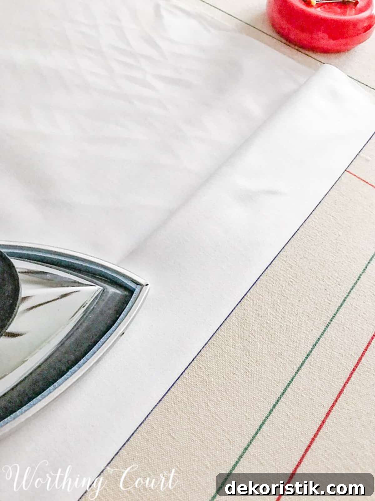 DIY Lined Curtain Panels: Step-by-Step Sewing Guide 14 image from tutorial about how to make lined curtains