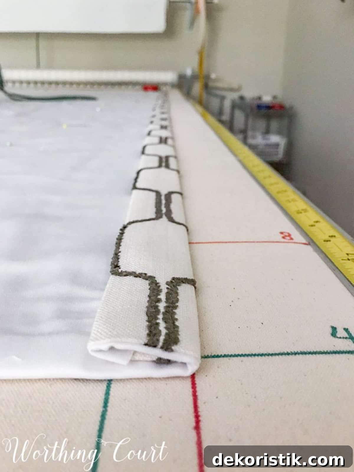 DIY Lined Curtain Panels: Step-by-Step Sewing Guide 22 in process image of making lined curtains