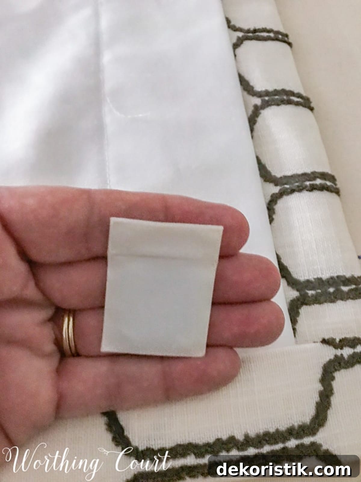 DIY Lined Curtain Panels: Step-by-Step Sewing Guide 24 in process image of making lined curtains