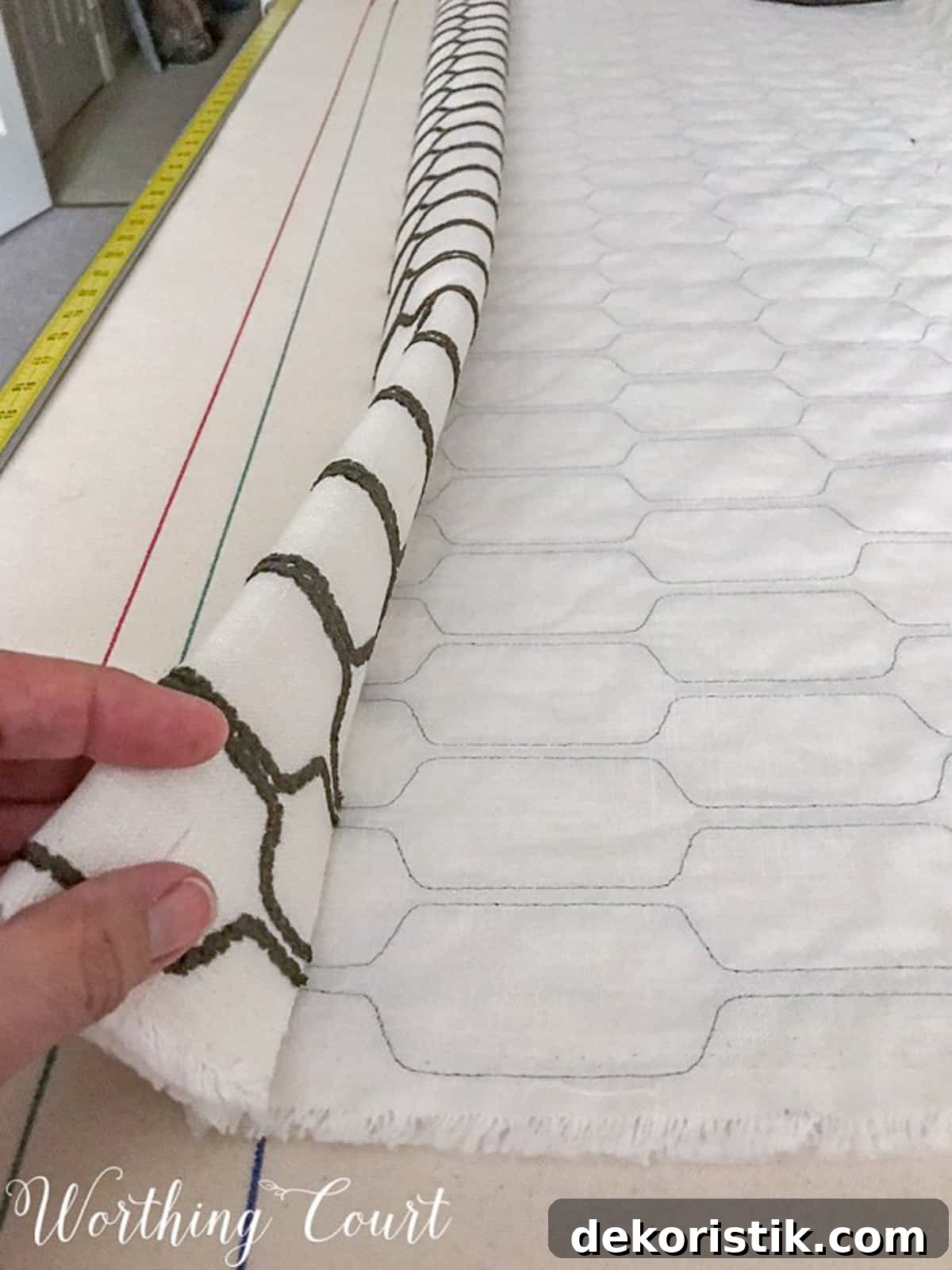 DIY Lined Curtain Panels: Step-by-Step Sewing Guide 9 image from tutorial about how to make lined curtains