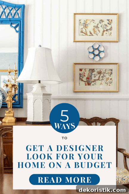 Graphic: How to decorate your home on a budget