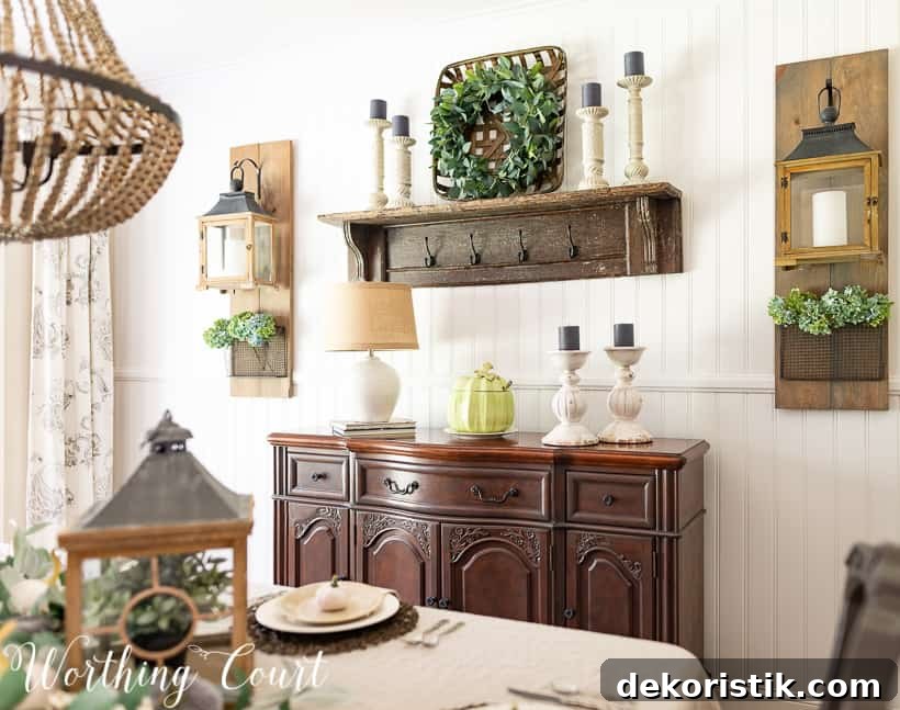 Casually Elegant Fall Dining Room Decor Ideas 9 neutral fall dining room decor