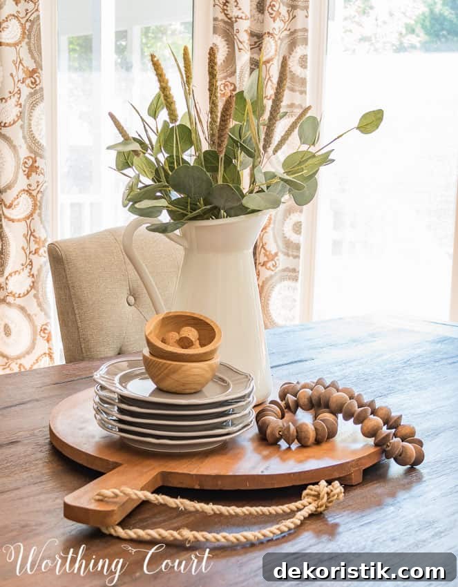 5 minute fall centerpiece