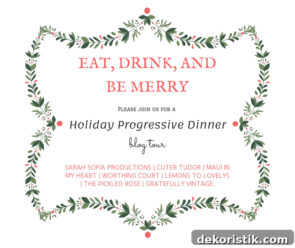 Eat, drink, and be merry graphic.