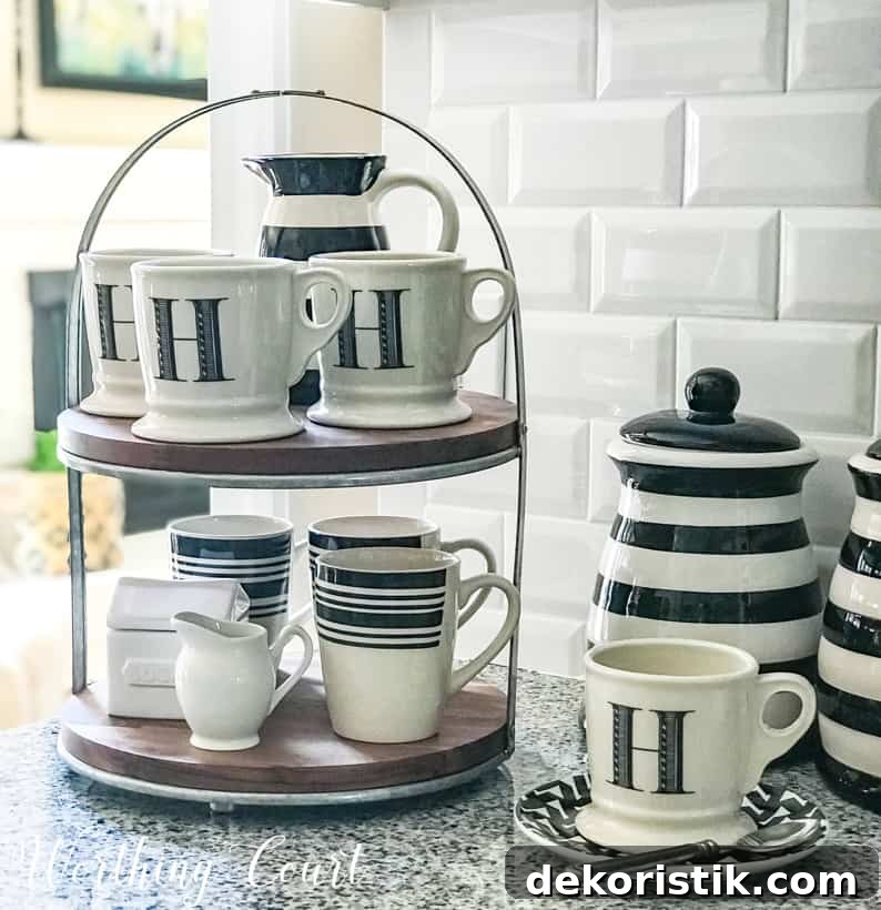 My Refreshed Coffee Bar Setup and Coffee Maker Review 8 coffee bar