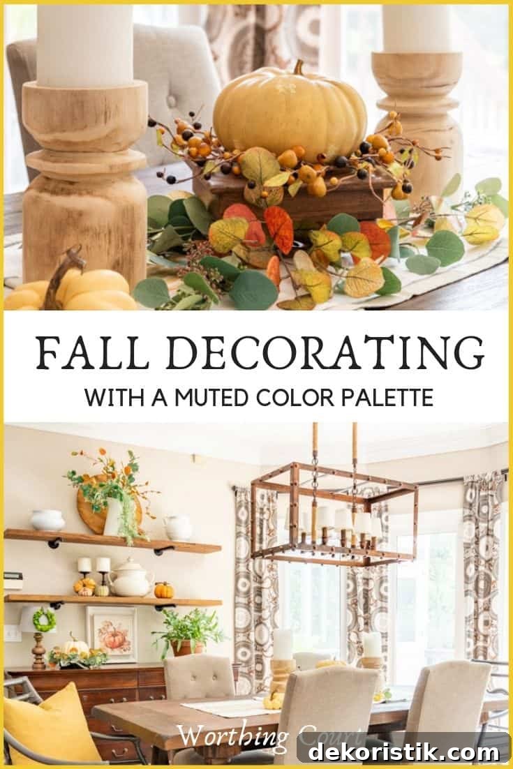 Fall Shelf Decor Ideas for Cozy Breakfast Nook and Centerpiece 11 fall shelf decor and a fall centerpiece in muted fall colors