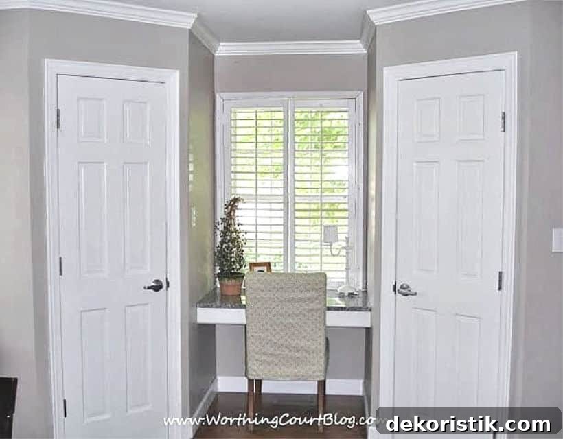 Kitchen Ideas: Small Refreshes to Full Remodels 3 A small desk area just off the kitchen.