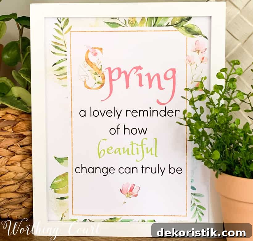Spring A Lovely Reminder Of How Beautiful Change Can Truly Be graphic.