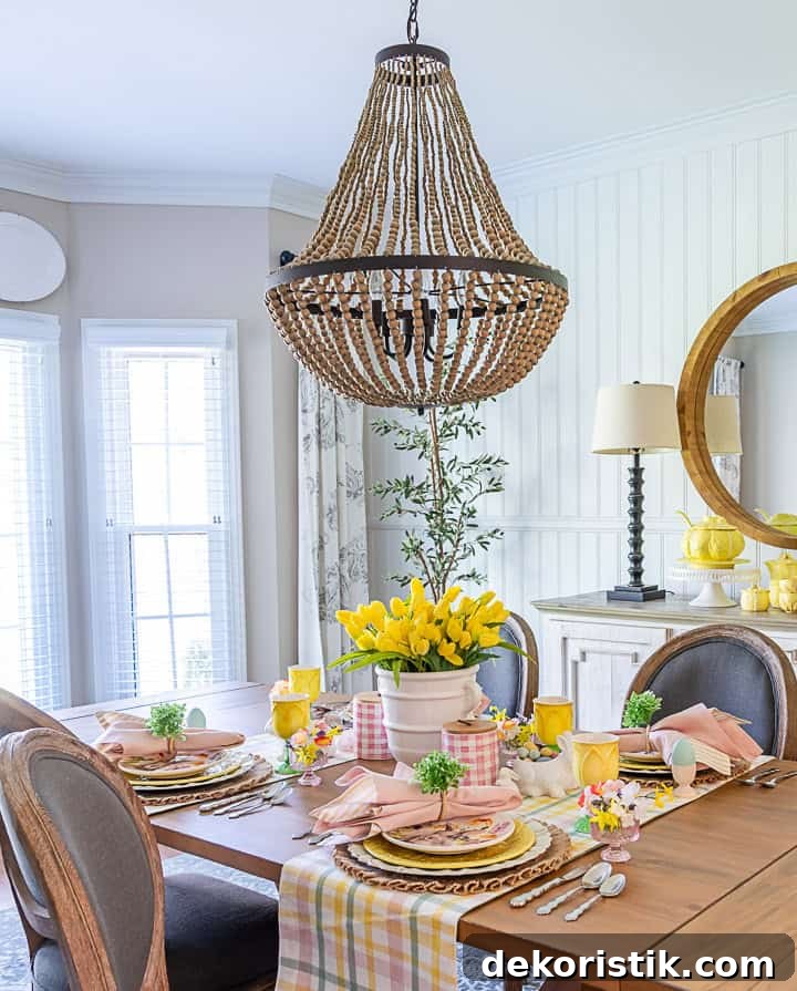 Easter Table Decor Ideas: Set a Beautiful Spring Dining Table 3 img 30643 2