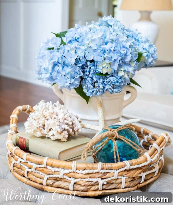 The easy summer vignette.
